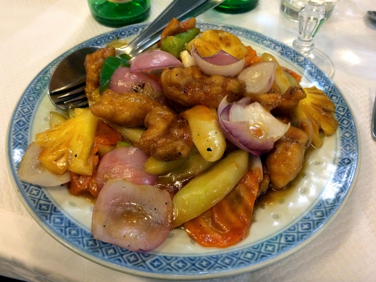 Bonne adresse - restaurant LAM Poulet aigre doux- 97400 Saint-Denis