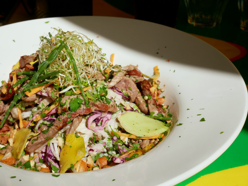 bonne adresse restaurant saint leu 974 la cuisine de florian salade boeuf